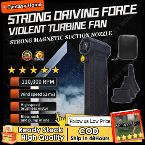 🔥Fast Delivery🔥Newest Mini Turbo Jet Fan Turbo Violent Fan Powerful Blower 110000 RPM High Speed Duct Fan Brushless Motor Air Blower Jetdry