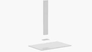 【Ready Stock】Universal Table TV Stand for 26"-70" LCD LED Screen Height Adjustable Monitor Desk Bracket with Tempered