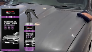 ceramic coating，AMELIE&Rayhong， Automotive Surface Nano-Coating  Spray with Water-Repellent Anti-Fog and Gloss-Enhancing Properties