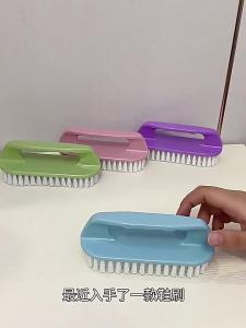 SEA JJTแปรงซักผ้าพลาสติกในครัวเรือน ขนแปรงทำความสะอาดอเนกประสงค์ แปรงซักผ้า แปรงรองเท้า แปรงทำความสะอาดเสื้อผ้าในครัวเรือน