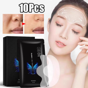 แผ่นแปะลดเลือนริ้วรอยกฎหมาย Microcrystalline แบบควบแน่น1/3/5/10ชิ้นสติกเกอร์กฎหมายช่วยกระชับเครื่องมือมาส์กผิว