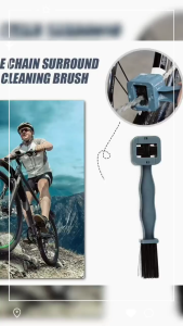 Bicycle Chain Cleaner MTB Mountain Bike Machine Washer Brush Scrubber Cycling Riding Cleaning Tools