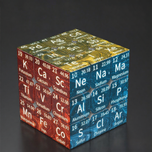 Zcube | Khối Rubik 3x3 Chủ Đề Hóa Học Tiếng Anh