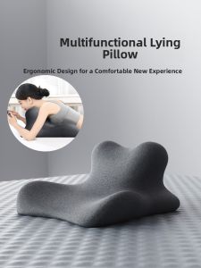 Bedtime Belly Sleep Pillow Multi-Functional Bedtime Tool for Lying on Bed on Your Stomach Memory Foam Filling Polyester Cover