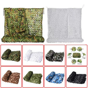 ตาข่ายพรางกลางแจ้งผ้า Oxford วัสดุสองชั้นกิจกรรมตกแต่งธีมปาร์ตี้สวน