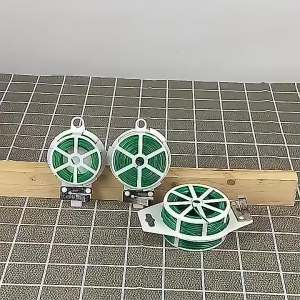 1 cuộn dây lõi thép bọc nhựa dài 100m có dao cắt buộc lan (Sợi nhỏ) SHOPE