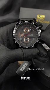 Jam Tangan Pria Kulit Kasual Bisnis Asli Tahan Air Premium Original Vavavoom Fashion Import New Model Lexier Terbaru Bergaya Formal Sporty Keren Luminous Bercahaya Kalender Aktif Kaca Hardlex Glass Aksesoris Arloji Mens Watches Cowok Masa Kini - JV1