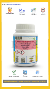 Kalsium Hidroksida / Calcium Hydroxide / Kapur Sirih / Ca(OH)2 CP 250 Gram