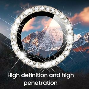 Realme 15 Pro 5G Glitter Diamond Metal Glass Camera Lens Protector For Realme 15 Pro 15Pro 5G 2025 Bling Shiny Coloful Metal Camera Lens Ring For Realme15 Pro Realme15Pro 5G