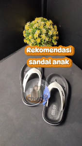 Sandal Jepit Anak Cowok Polos Clasic Harian Hilos Bahan Empuk Nyaman Ringan Tidak Licin Size 23/32