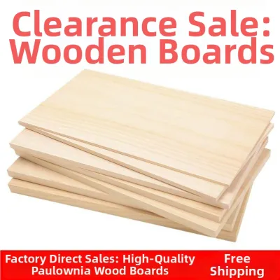 Original Wood Square Board Thin Slice Partition Material for Wardrobe Layered Board Backing Board Home Furniture Accessories