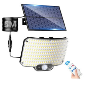 LED Solar Security Lights Motion Sensor Outdoor 234LED Flood Light IP65 Waterproof Wall Lamp Solar 3 Mode for Garden Garage