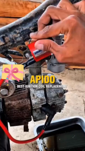 RACING IGNITIONCOIL UNIVERSAL Brand New Factory Sealed ORIGINAL APIDO RACING UNIVERSAL IGNITION COIL for Carburetor-Type Motorcycles