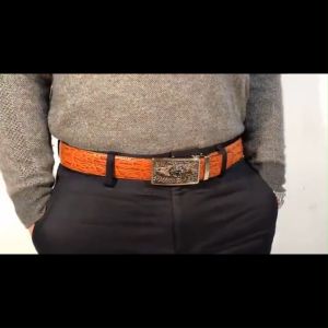 Men's Genuine Leather Belt: A Stylish & Comfortable Choice