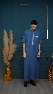 โต๊ปแขนสั่น แบรนด์ IKAF มีซิปรูด งานเนียบดูดีมากๆ ใส่ออกงาน ออกอีด ใส่ชุดวันรายอAF20วาริสมุสลิม