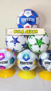 BOLA SEPAK JAHIT / BOLA TENDANG SIZE 5 FREE PENTIL DAN JARING