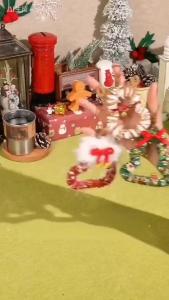 TOI Fluffy Christmas Soft Festive Craft Activity Set Gift For Kids by WISHLAND