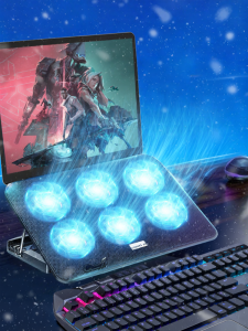 Maish | Silent Laptop Cooling Pad for 15.6/17 Inches