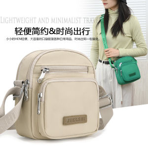 Womens Crossbody Bag Oxford Cloth Mini Square Light Nylon Canvas Versatile Autumn Winter New Style Casual Single Shoulder Bag