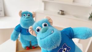 Long-Haired Monster Rag Doll for Monster University Fans - Sullivan Cute Doll as Birthday Gift