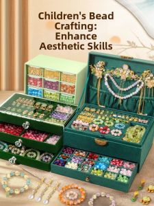TANGJIUGONG | Gift Children DIY Beads Bracelet Materials Box