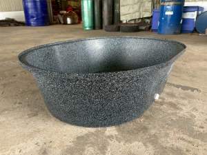 อ่างเปล 200 ลิตร ขนาด กว้าง 86 ซม. cm. 115 cm. สูง 38 cm. อ่างบัว อ่างเลี้ยงปลากัด อ่างรองน้ำ แข็งแรง ทนทาน ใช้งานได้ยาวนานกว่า 10 ปี