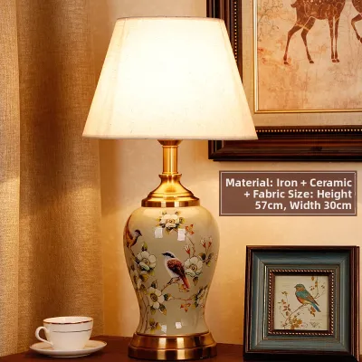 Chinese Traditional & American Retro Style Decorative Table Lamp