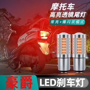 Brake Flashing LED Tail Light Bulb for Motorcycle SUZUKI HAOJUE DKS150 DK150 DK125 Running Lamp Motorcycle Accessories