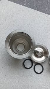 [ FERRUM ] Afur Keranjang PVC Saringan Bak Cuci Piring Tutup Atas Stainless Anti Karat