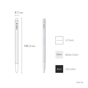 Monami | Matte Metal Body Simple Gel Pen 0.7mm