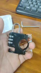 MÓC KHÓA Mũ Bảo Hiểm-Chống Trộm-Gắn Tay Lái Xe MOTO