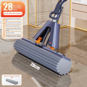 Joybos | Chổi Lau Nhà Bằng Miếng Xốp Thấm Nước Gấp Được
