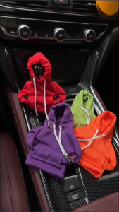 Universal Hoodie Car Gear Car Shift Lever Cover Change Lever Sweatshirt Gearshift Cover Hoodie Gear Knob Sweater Car Decorations