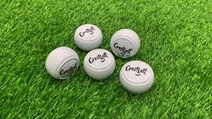 Bola Golf Bentuk Flat Shape Golf Training Ball Untuk Latihan Putting