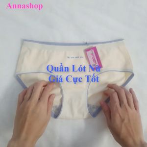 Quần lót nữ cotton cao cấp có size XL siêu thoáng trẻ trung thoải mái (MS 03124) Anna Shop