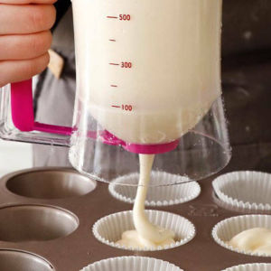 Bánh Trộn đo máy trộn và chia bột nướng bánh dụng cụ nướng bánh nhà bếp Muffin