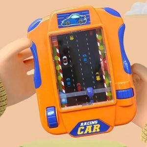 Mini Race Car Game Kids Racing Through Adventure Palm Game Toys Simulate Driving Car Toy Educational Tabletop Toys
