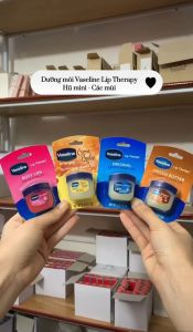 [Chính Hãng] Sáp Dưỡng Môi VASELINE Hoa Hồng Lip Therapy Rosy Lips Giúp Dưỡng Ẩm Làm Mềm Môi 7g - Wincy Mart