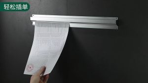 Receipt Holder Restaurant Bill Receipt Check Holder 35CM/50CM/100CM Magnetic Penjepit Tunggal