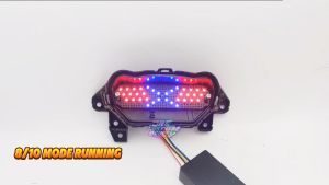 Stoplamp Running X Mode Aerox 155 New Connected Lampu Rem LED Motor Variasi