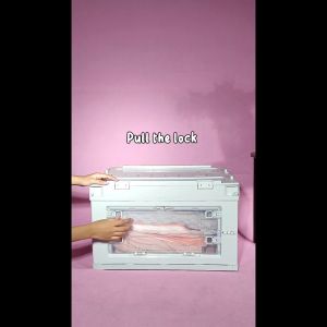 Clothes Storage Organizer Foldable Multifunctional Cabinet Clothes Organizer Space Saver Box