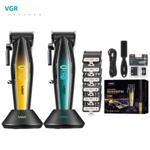 Bộ Cắt Tóc Chuyên Nghiệp VGR 270 Cơ Chế Kim Loại Điện Lưỡi Dao Hợp Kim Gió 9000 Vòng/phút Dùng Cho Salon Và Gia Đình Có Thể Điều Chỉnh Độ Dài.