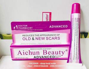 Gel làm mờ sẹo lồi sẹo lõm sẹo thâm Aichun beauty Advanced Scar Gel - HX2069
