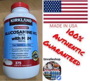 Kirkland Glucosamine HCI 1500 mg with MSM 375 tablets