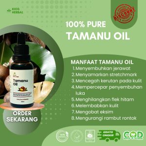 Tamanu Oil Murni Minyak Tamanu Cold Pressed 30ml