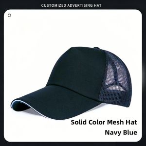Custom Logo Printing Summer Breathable Cotton Cap