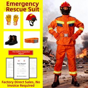 TIANLUXIAOFANG | Aramid Fire Resistant Rescue Gear Set