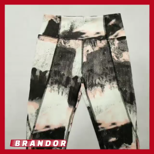 Brandor - Legging Mesh Highwaist - 2 Side Pocket - Legging Gym Senam Olahraga Wanita ( GTLG398 )