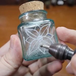 Diamond Grinding Burr Drill Bit Set for Dremel Rotary Tool Diamond Burr Bits with 1/8 Inch Shank Rotary Tool Accessories
