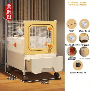 BASITU | Splatter-proof Bird Cage